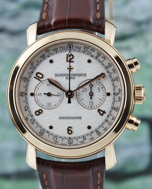 (image for) Vacheron Constantin 18K Rose Gold Malte Manual Winding Chronograph / 47120 / 000R